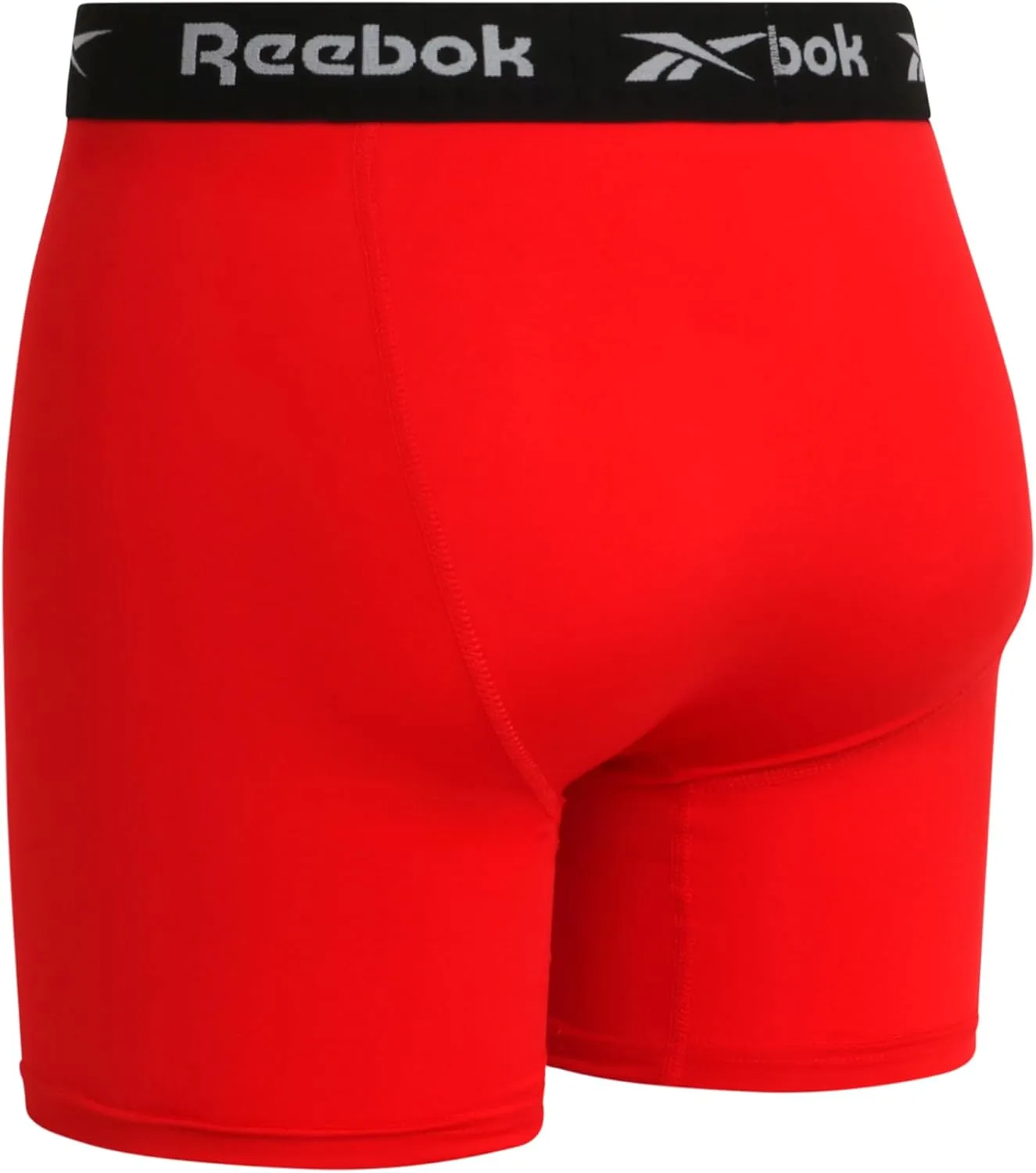 Rebook Mens Boxer Briefs - 8 Pack Stretch Performance Moisture Wicking Mens Underwear Boxers with Contour Pouch (Sizes: S-XL)