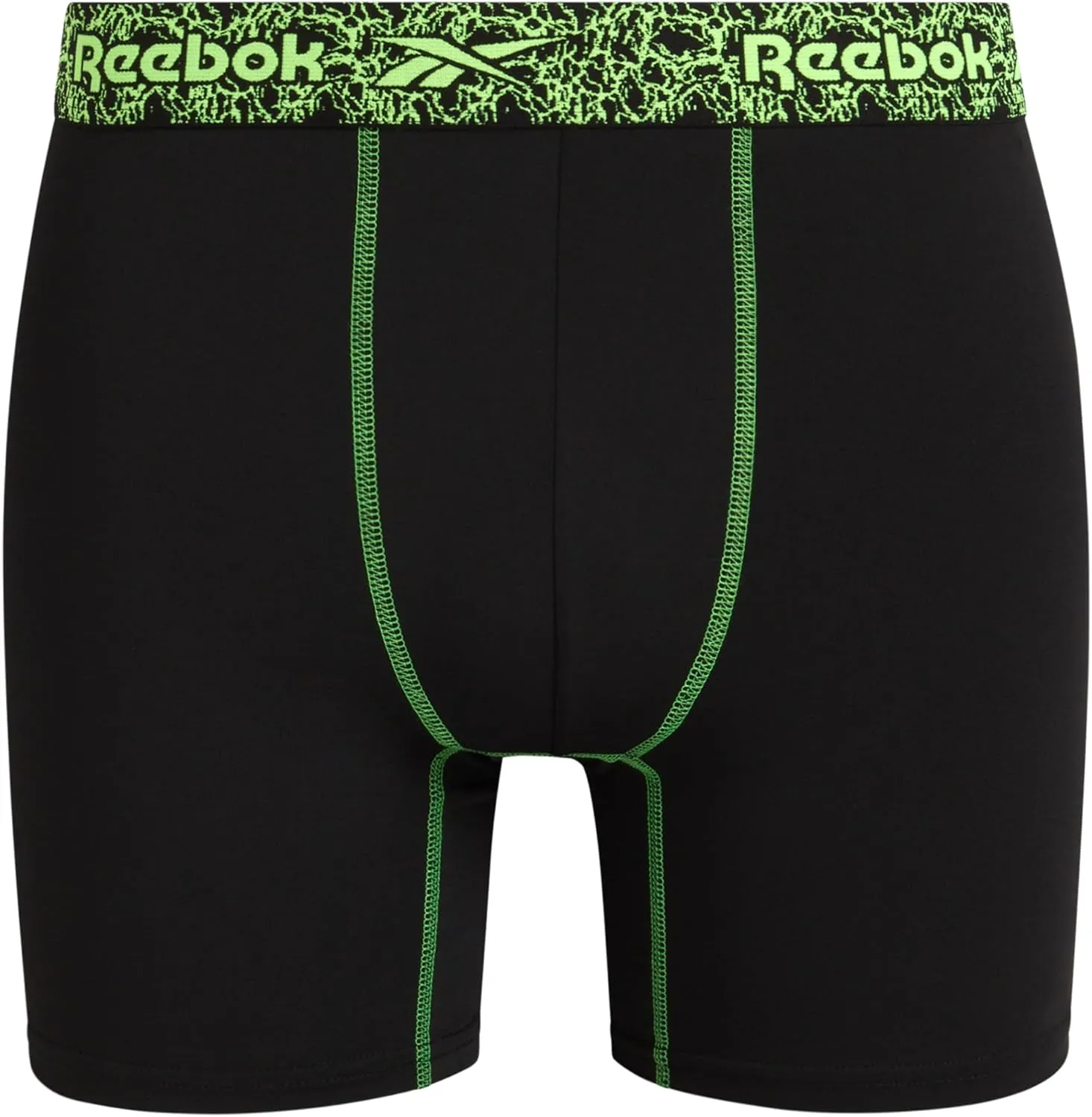Reebok Mens Boxer Briefs - 3 Pack Moisture Wicking Stretch Performance Mens Underwear Boxers with Contour Pouch (Sizes: S-XL)