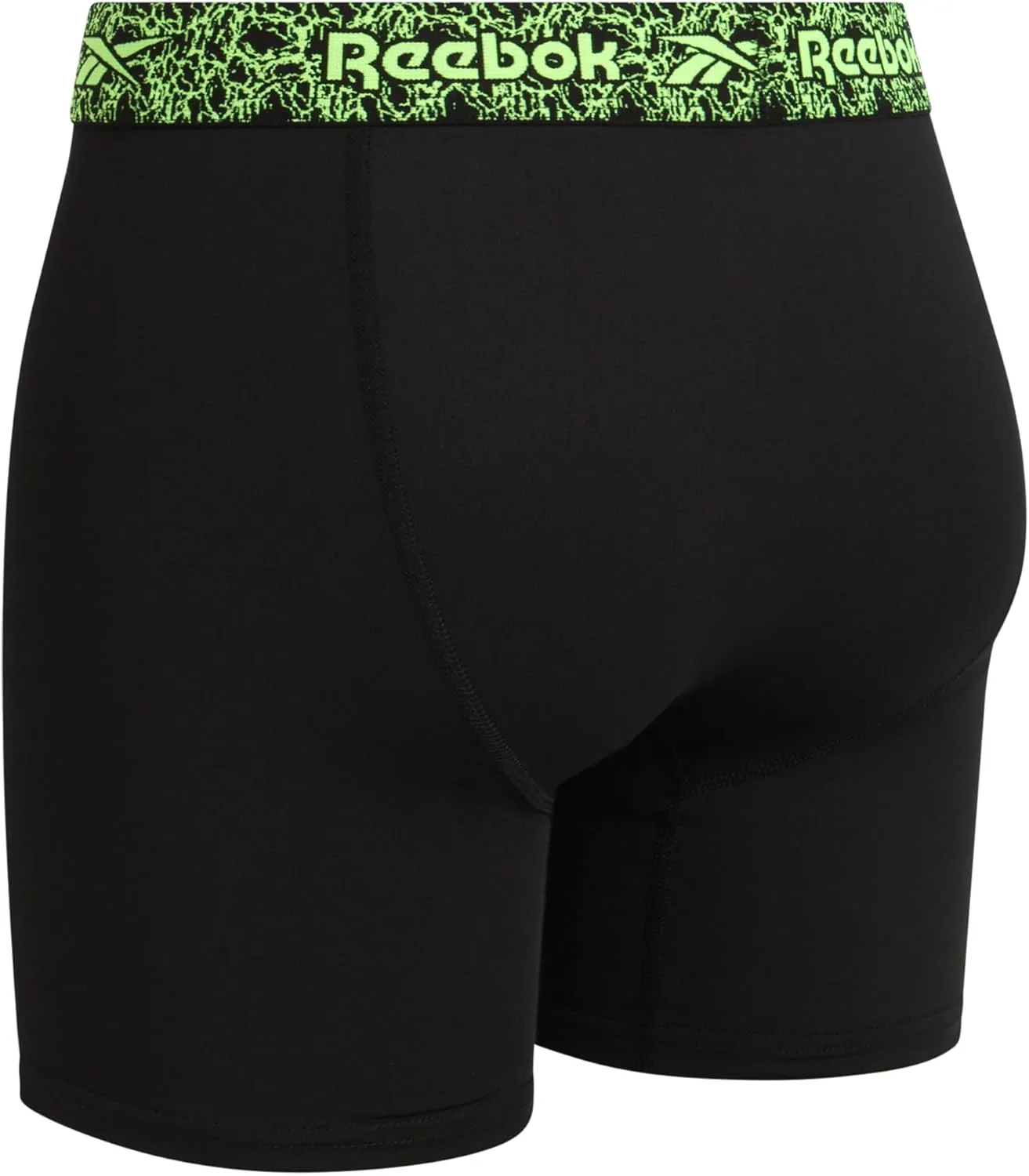 Reebok Mens Boxer Briefs - 3 Pack Moisture Wicking Stretch Performance Mens Underwear Boxers with Contour Pouch (Sizes: S-XL)