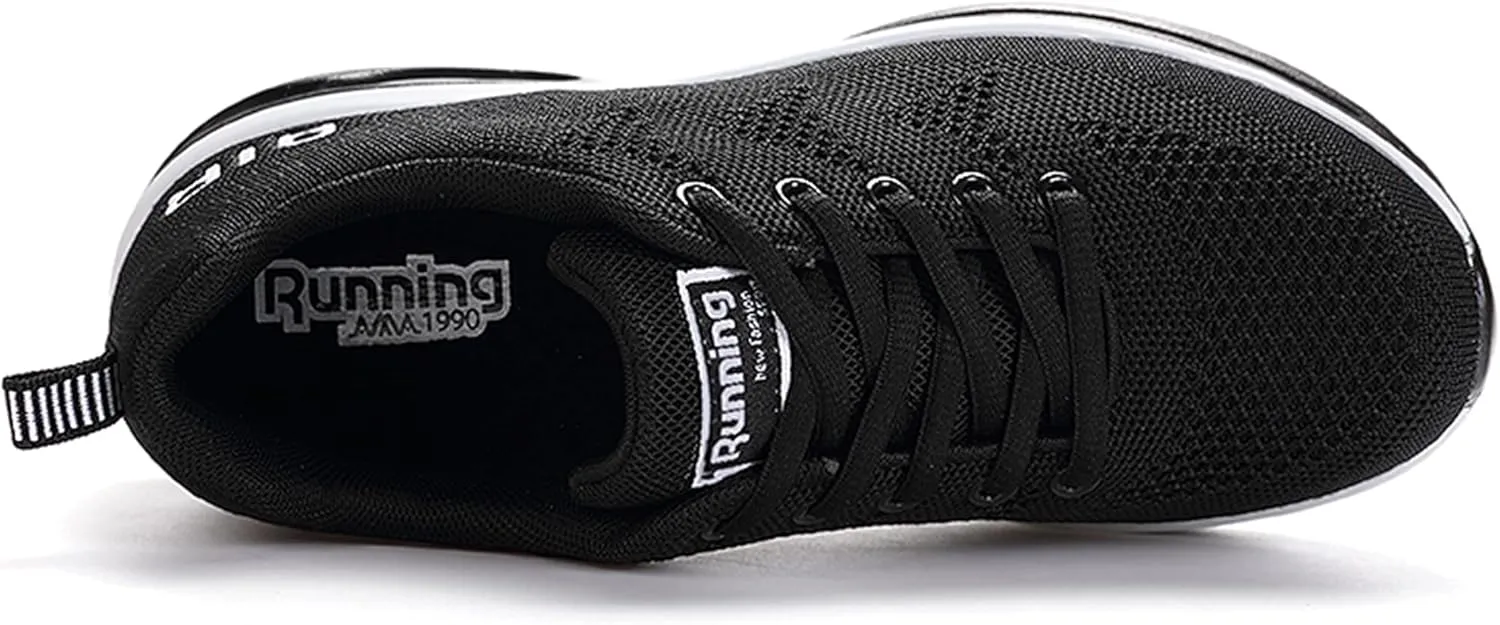 RomenSi Womens Tennis Athletic Running Shoes Fashion Sneakers Breathable Sports Gym Walking Shoes (US5.5-11)