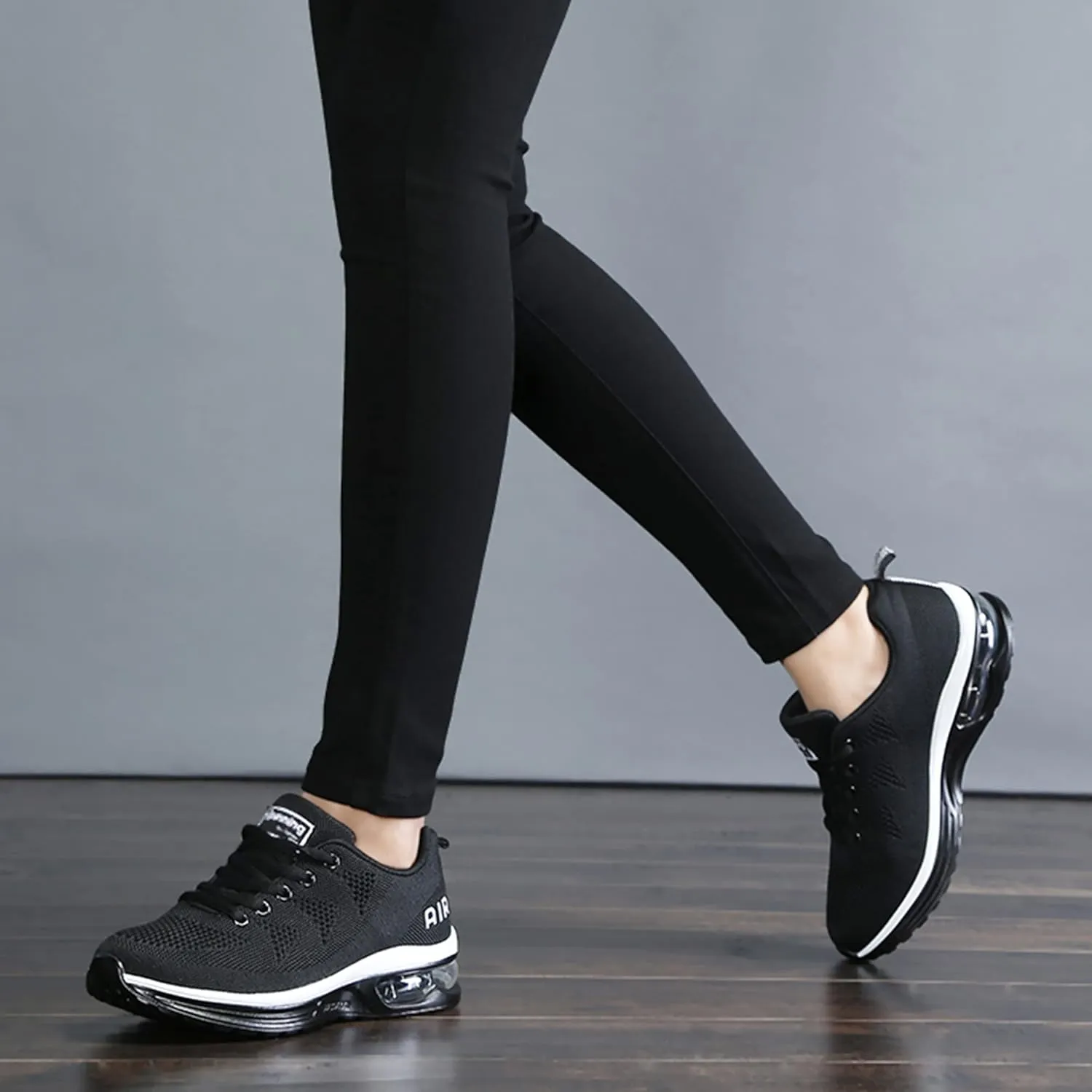 RomenSi Womens Tennis Athletic Running Shoes Fashion Sneakers Breathable Sports Gym Walking Shoes (US5.5-11)
