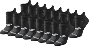 Saucony Women's Rundry Performance Heel Tab Athletic Socks, Available in S-l (8, 16, 24 Pairs)