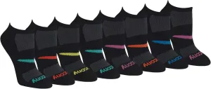 Saucony Women's RunDry Performance Super Lite No-Show Athletic Socks, (8 Pairs)