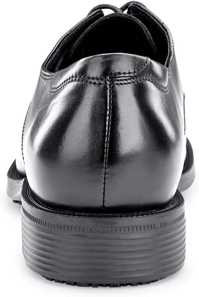 Shoes for Crews Dress Shoes for Men, Men’s Oxfords, Zapatos De Vestir para Hombre, Slip Resistant, Safety, Brown or Black