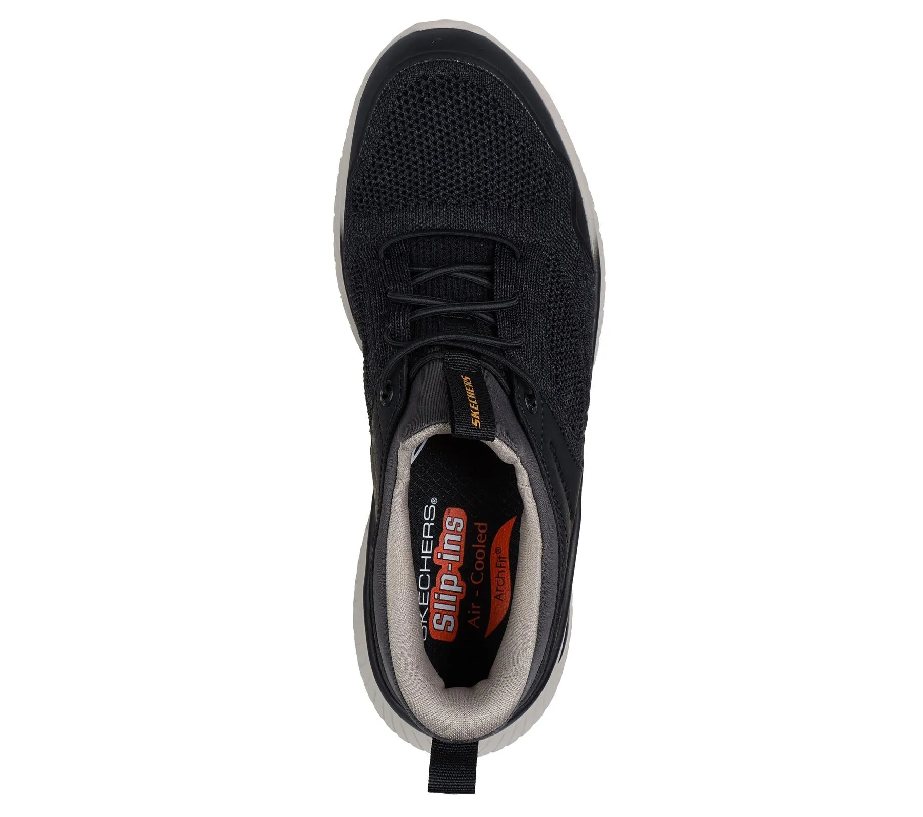 Skechers Slip On Shoe For Men Arch Fit Crosser Emeric Slip-Ins in Black, 6-13