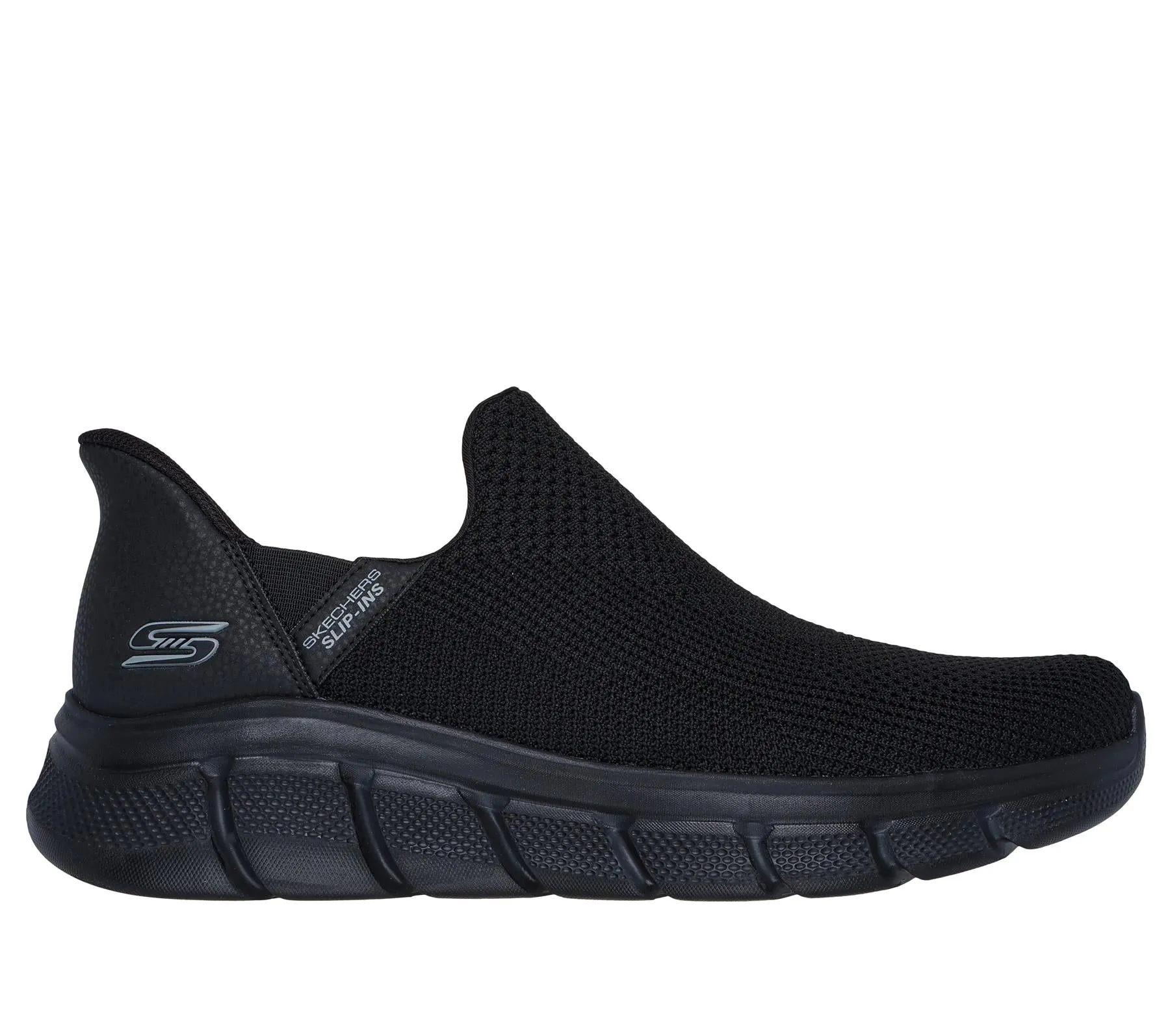 Skechers Slip On Sneaker Shoe For Men BOBS Sport B Flex Resilient Slip-ins in Black, 5.5-15
