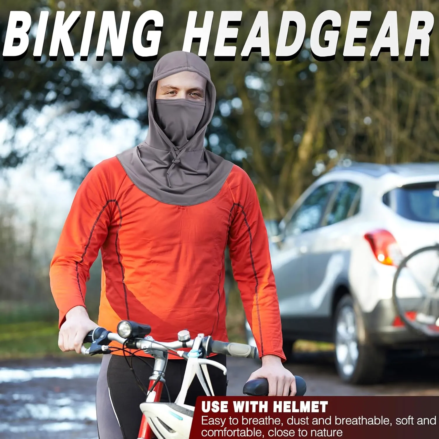 Ski Mask for Men Women, Balaclava Full Face Head Neck Gaiter Cover, Summer UV Protection Cooling Outdoor