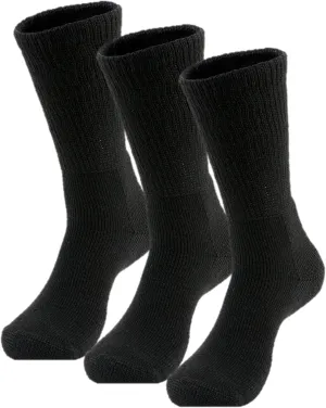 Thorlos Men's 1Pair Xj Max Cushion Crew Running Socks