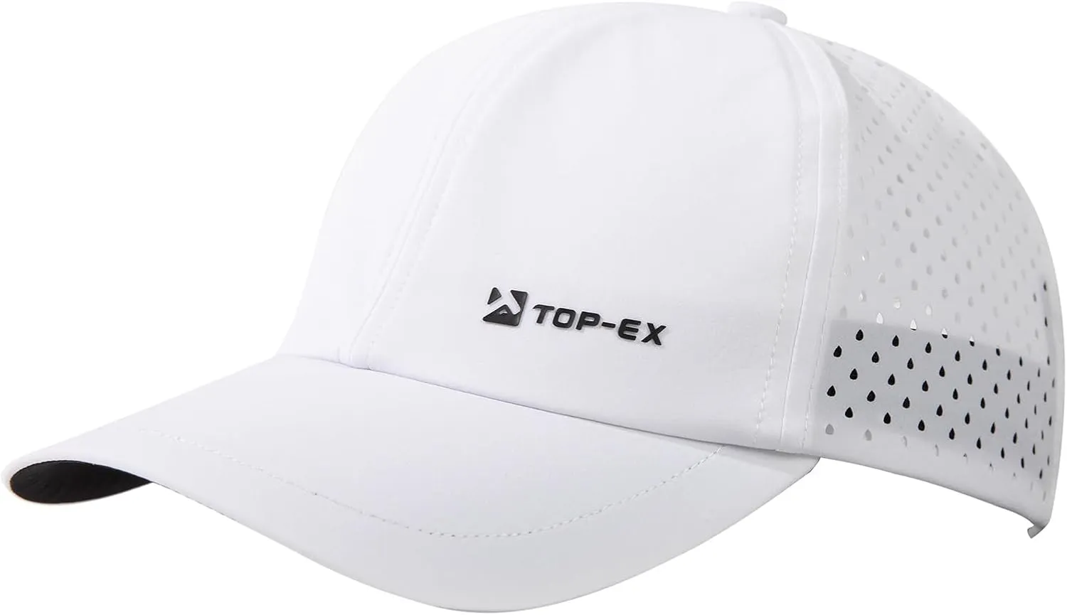 TOP-EX Oversized XL XXL Unstructured Running Breathable Mesh Quick Dry Waterproof Cooling Sweatband Baseball Caps Mens