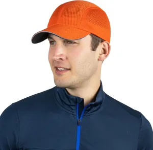 TrailHeads Performance Mens Running Hat - Lightweight, Quick Dry Workout Hats for Men - Athletic Sports Cap for Tennis, Gym