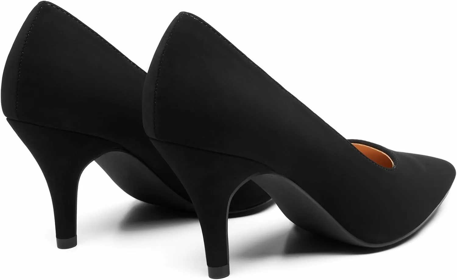 Trary Women’s Slingback Pumps, Black Heels Gold Heels Nude Pink Red Heels, Pointed Toe High Heels for Women Sexy Stiletto Heels Buckle Ankle Strap Closed Toe Pumps Office Party Prom Dress Shoes