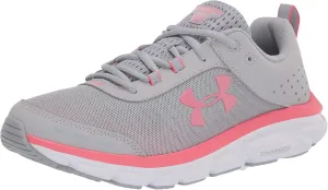 Under Armour Women's Charged Assert 8 Running Shoe, Gray, 6.5 M US