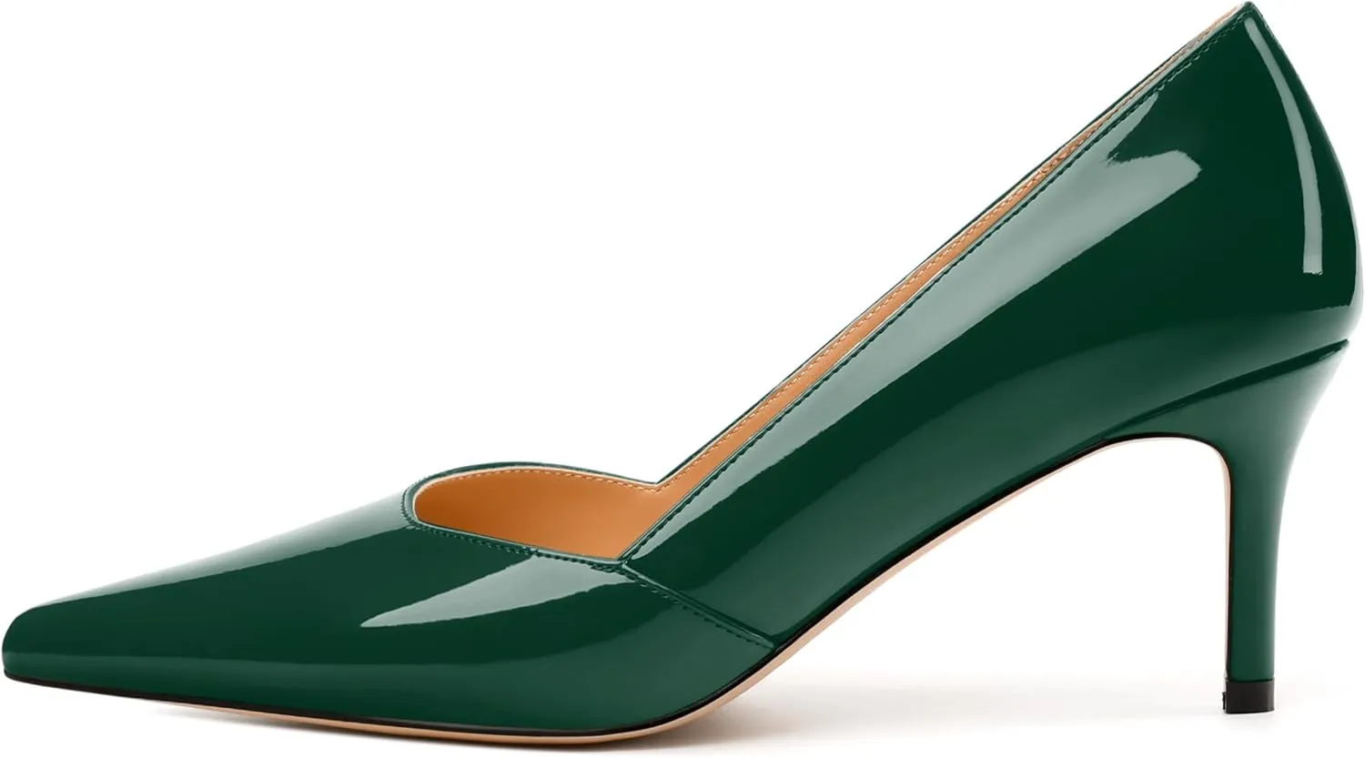 Women's Closed Toe High Stiletto Heels Dress Pointed Toe Daily Patent Pumps Shoes