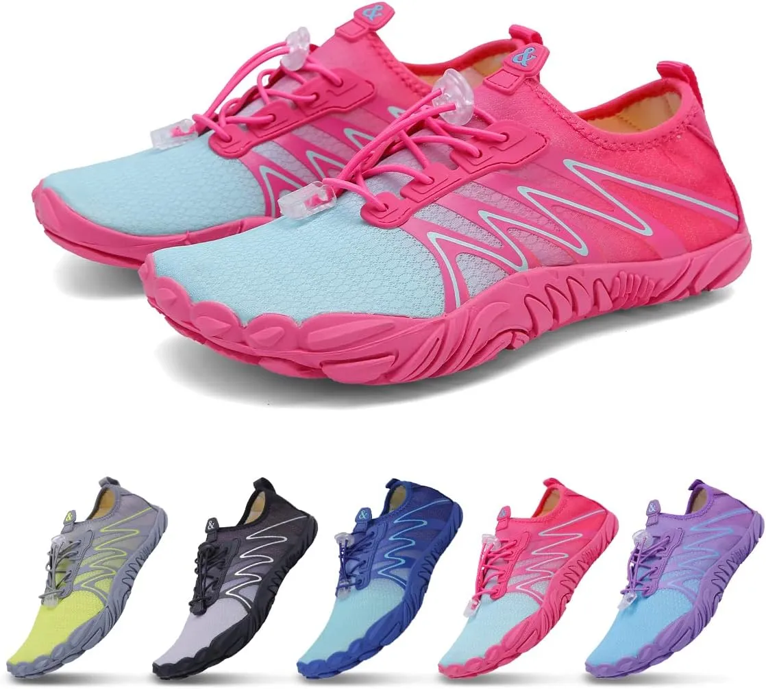 ziitop Water Shoes for Men Women Beach Barefoot Swim Rock Climbing Pool Shoes Socks, Anti-Slip Breathable Quick Dry Lightweight Slip-on, Outdoor Sport Hiking Walking Boating Fishing Diving Surfing